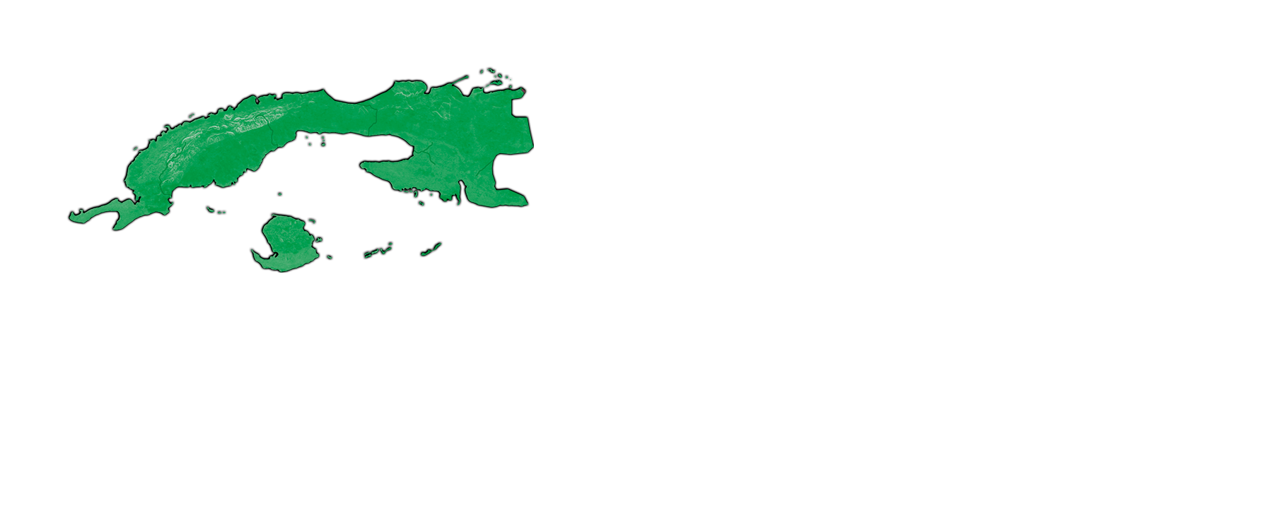 Map of Cuba - West Regions